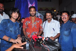 Eedo Rakam Aado Rakam Team At Bramaramba Theater